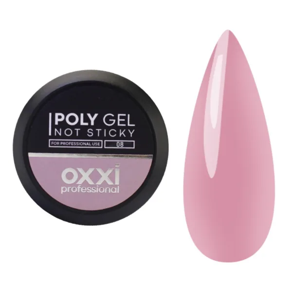 Полігель Poly Gel Not Sticky OXXI Professional, 8, 30мл