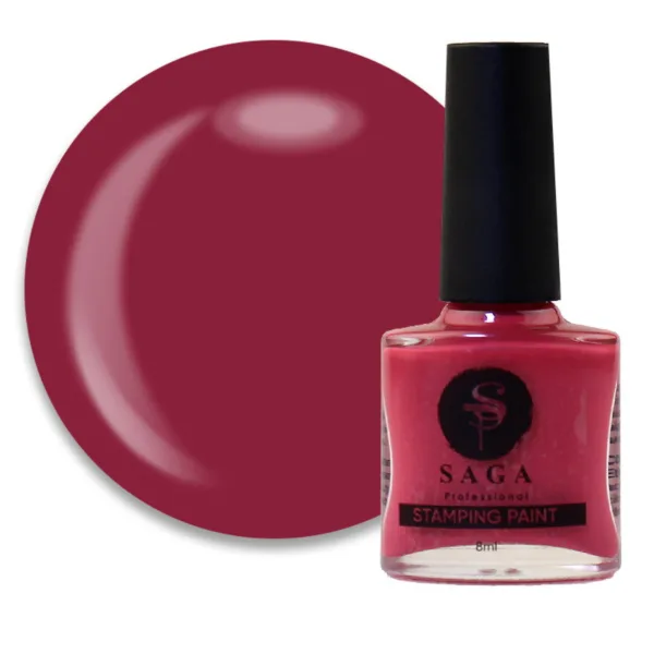 Saga - Лак-фарба для стемпінгу Stamping Paint 8 мл, № 27