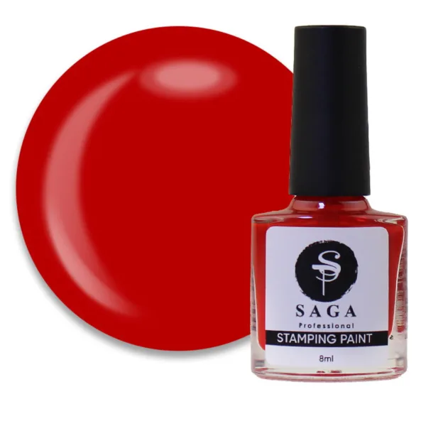 Saga - Лак-фарба для стемпінгу Stamping Paint 8 мл, № 28