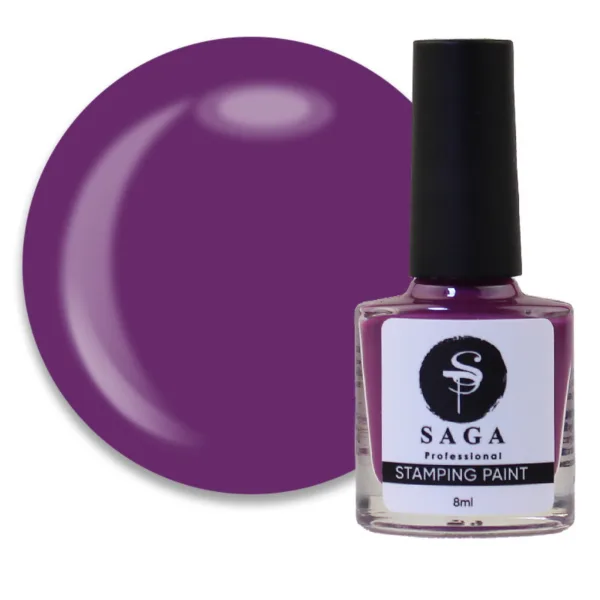 Saga - Лак-фарба для стемпінгу Stamping Paint 8 мл, № 29