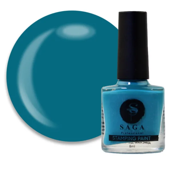 Saga - Лак-фарба для стемпінгу Stamping Paint 8 мл, № 30