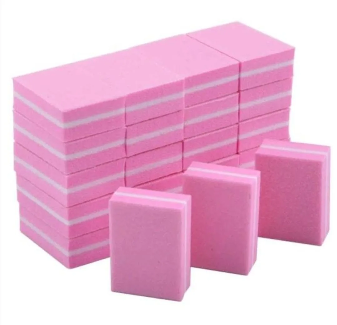 Buff-mini disposable, set 50 spc random color - מיני באפר סט 50 יחידות צבע אקראי