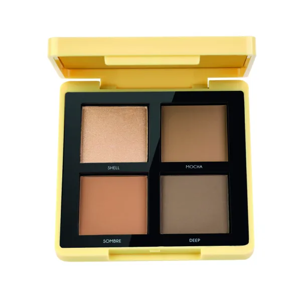 TopFace - Palette for contouring 3 in 1  "Maestro Academy" (8 g) - 002 Sculpt - קונטור 002