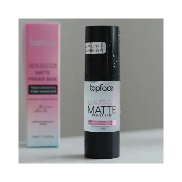 TopFace - Base for make-up "Skin Editor - Mate Primer Base" (002) - Transparent and reducing pores (31 ml) - פריימר בסיס 31 מל - 002 - Image 3