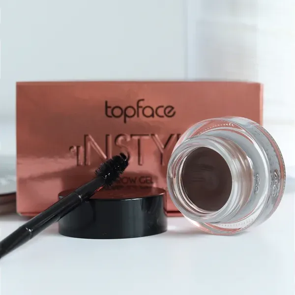 TopFace - eyebrow gel "Instyle - Eyebrow gel" (3.5 g) - 07 Granite - Image 4