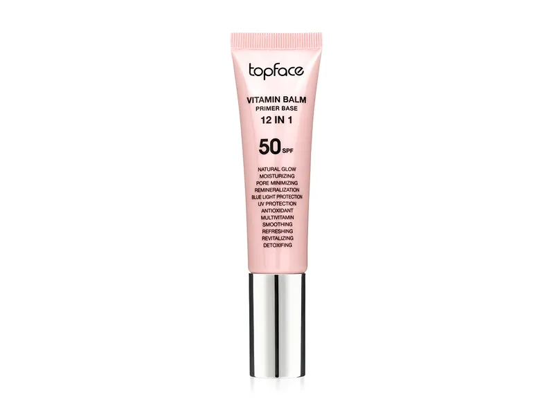 TopFace - Make-up base "Vitamin Balm Primer Base 12 in 1" 01 30 ml - ויטמין באלם פריימר בסיס 12 ב-1 - 01