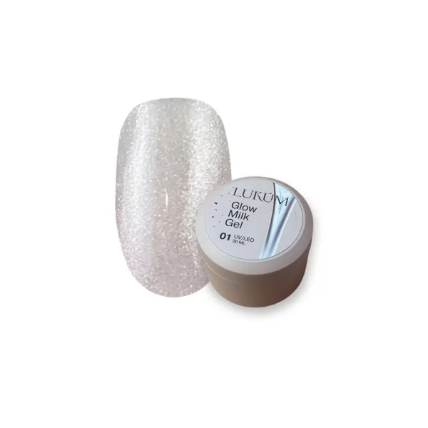 Гель моделюючий LUKUM - Glow Milk Gel 30 ml, No, 01