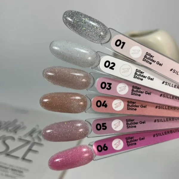 Siller - Камуфлюючий гель Gel SHINE №04, 15 мл - Image 2