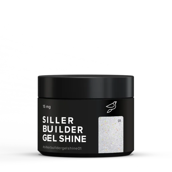 Siller - Камуфлюючий гель Gel SHINE №01, 15 мл