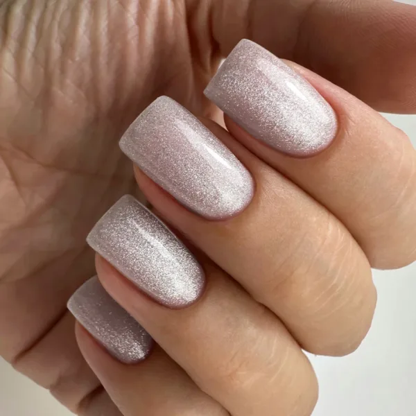 PNB - Magnetic gel polish  Glamour Cat 01 Sugar Baby - לק ג'ל חתול זוהר 8 מל שוגר בייבי - מס, 01 - Image 3