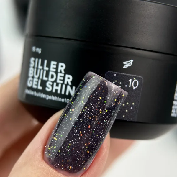 Siller - Камуфлюючий гель Gel SHINE №10, 15 мл - Image 2