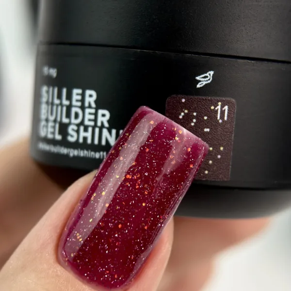 Siller - Камуфлюючий гель Gel SHINE №11, 15 мл - Image 2