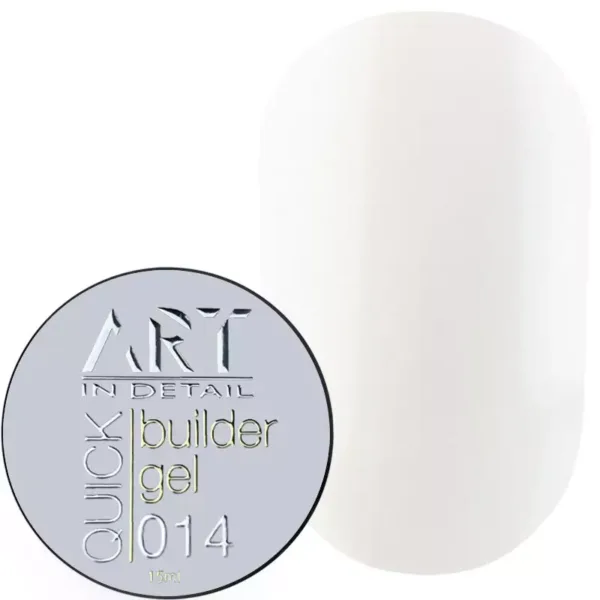 Гель моделюючий ART - QUICK Builder Gel 15 ML No, Milky White 014