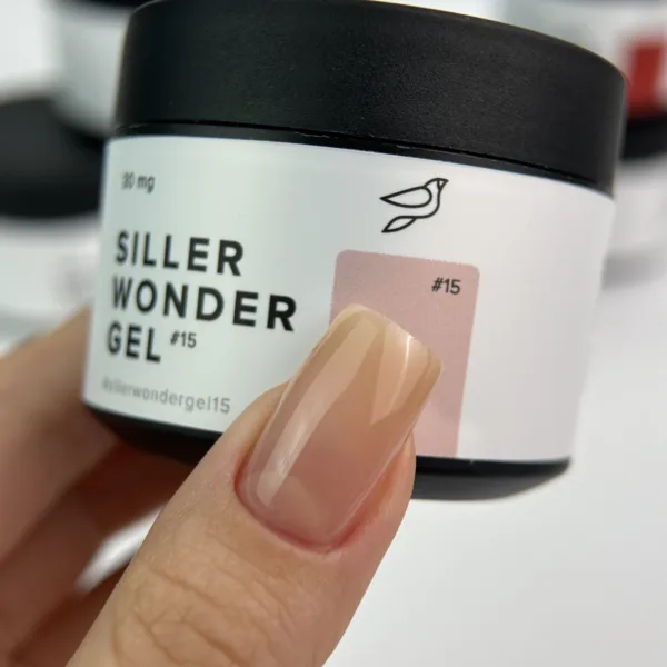 Siller - Камуфлюючий гель Wonder Gel №15, 30 мл - Image 3