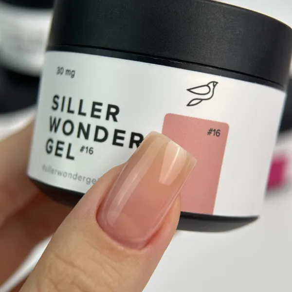 Siller - Камуфлюючий гель Wonder Gel №16, 30 мл - Image 3
