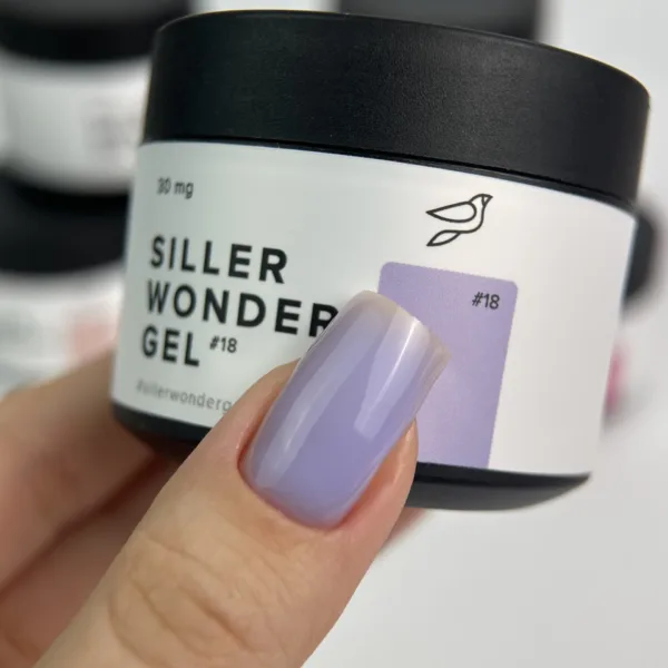 Siller - Камуфлюючий гель Wonder Gel №18, 30 мл - Image 3