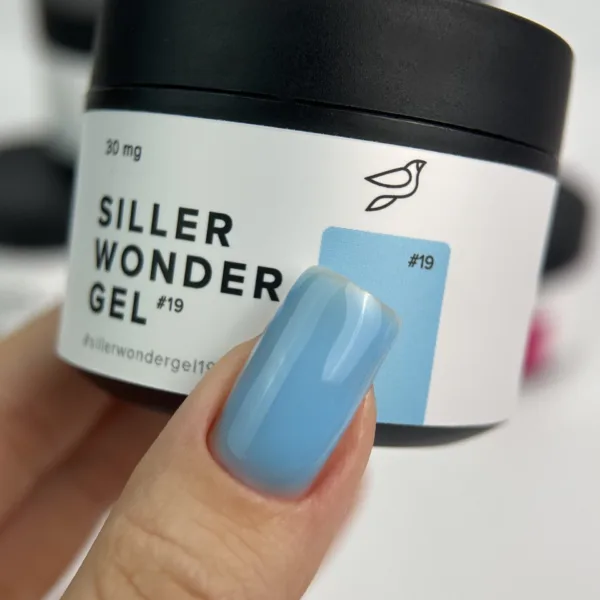 Siller - Камуфлюючий гель Wonder Gel №19, 30 мл - Image 3