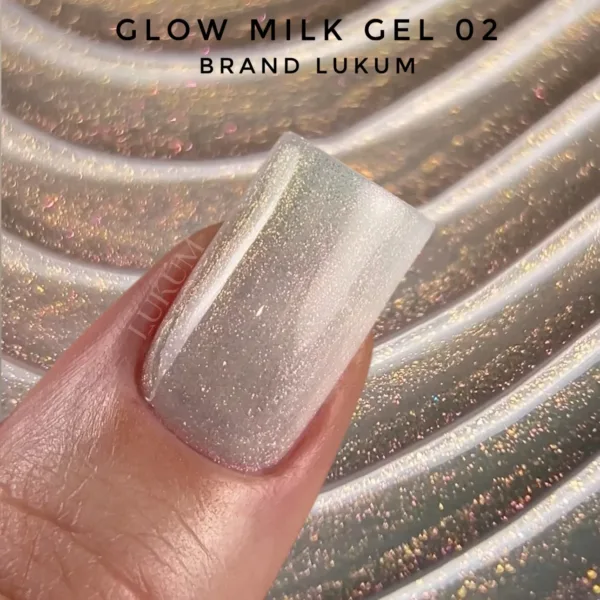 Гель моделюючий LUKUM - Glow Milk Gel 30 ml, No, 02 - Зображення 2