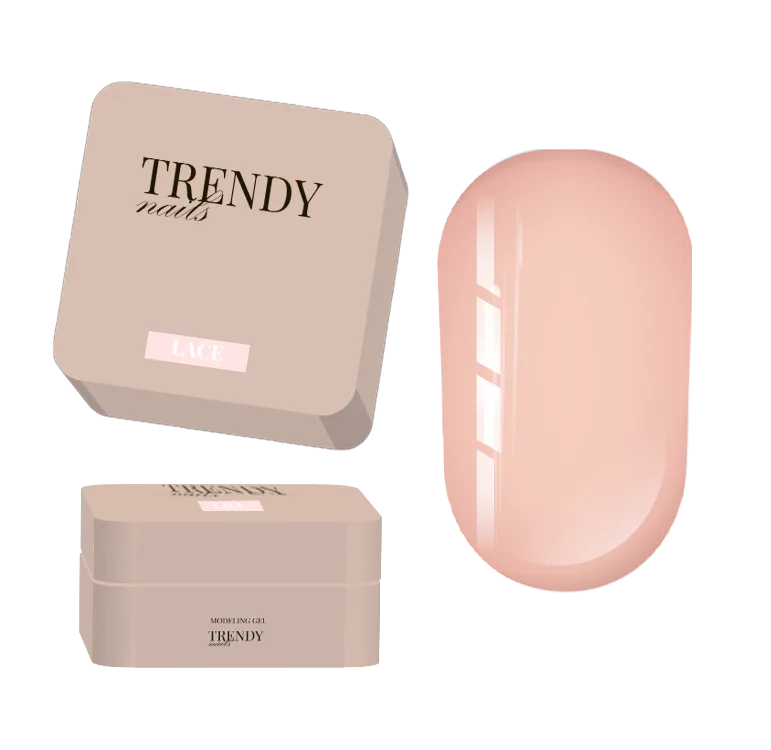 TRENDY - Modeling gel 50 ml - Lace - ג'ל בנייה "דוגמנות" 50 מל - תחרה