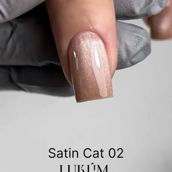 LUKUM - Гель-лак «Satin cat » №02, 10 мл - Image 2
