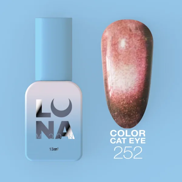 LUNA MOON - Гель-лак Color Cat Eye №252