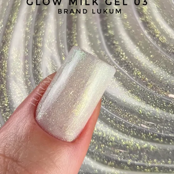Гель моделюючий LUKUM - Glow Milk Gel 30 ml, No, 03 - Image 2
