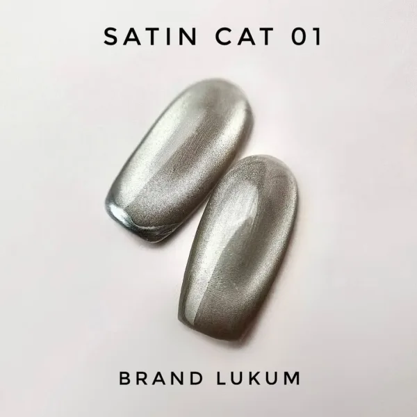 LUKUM - Гель-лак «Satin cat » №01, 10 мл - Image 3