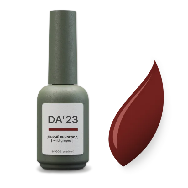 DA'23 - Гель-лак HYGGE - 'Дикий виноград [ wild grapes ], 14 ml