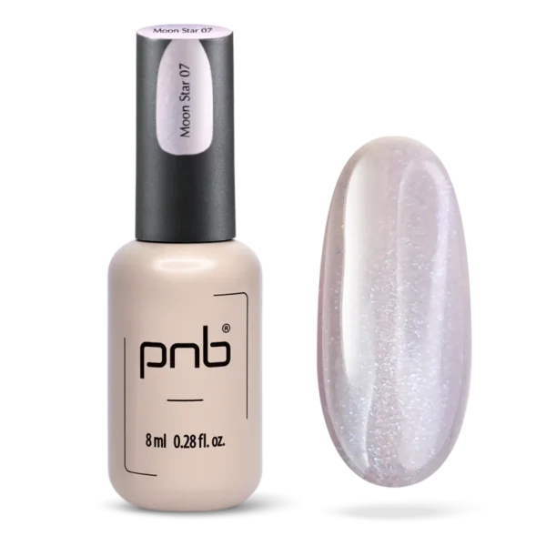 PNB - Magnetic gel polish  Glamour Cat 07 Moon Star - לק ג'ל חתול זוהר 8 מל כוכב ירח - מס, 07