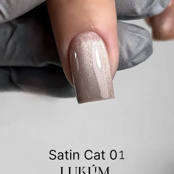 LUKUM - Гель-лак «Satin cat » №01, 10 мл - Image 2