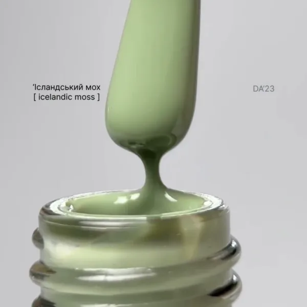 DA'23 - Гель-лак LIS - 'Ісландський мох [ icelandic moss ], 14 ml - Image 2