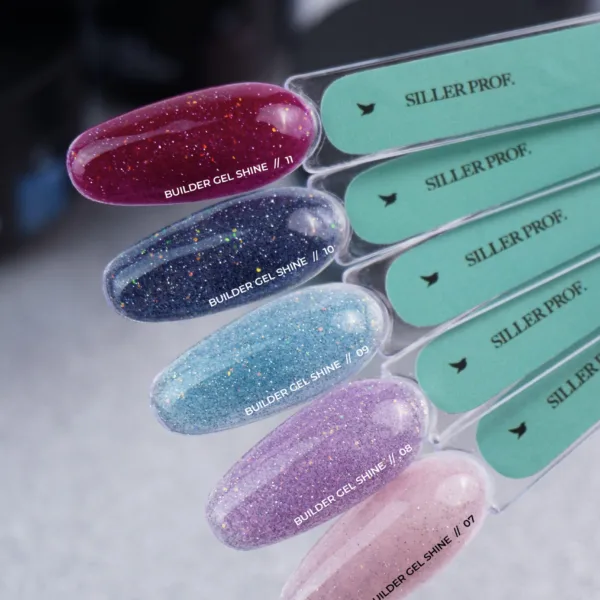 Siller - Камуфлюючий гель Gel SHINE №10, 15 мл - Image 4