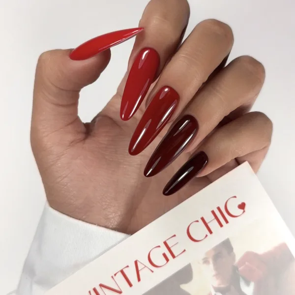 TRENDY - Vintage Chic collection Trendy Nails 5 PCS - קולקציית וינטג' שיק 5 צבעים - Image 2