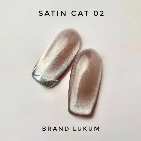 LUKUM - Гель-лак «Satin cat » №02, 10 мл - Image 3