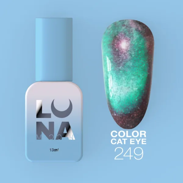 LUNA MOON - Гель-лак Color Cat Eye №249