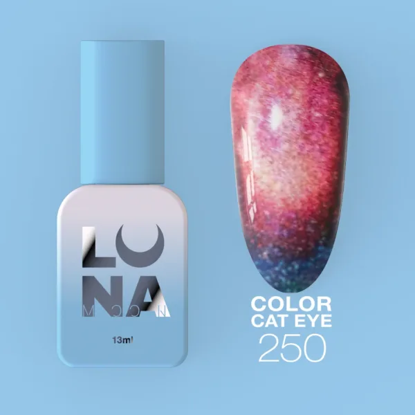 LUNA MOON - Гель-лак Color Cat Eye №250