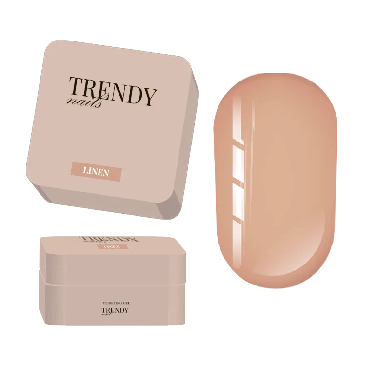 TRENDY - Modeling gel 15 ml - Linen - ג'ל בנייה "דוגמנות" 15 מל - פשתן