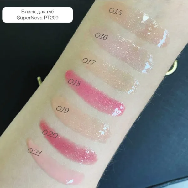Topface - Lip gloss "Supernova Volume" (4 ml) Desire No, 020 - ליפ גלוס נצנצים - מס, 020 - Image 2