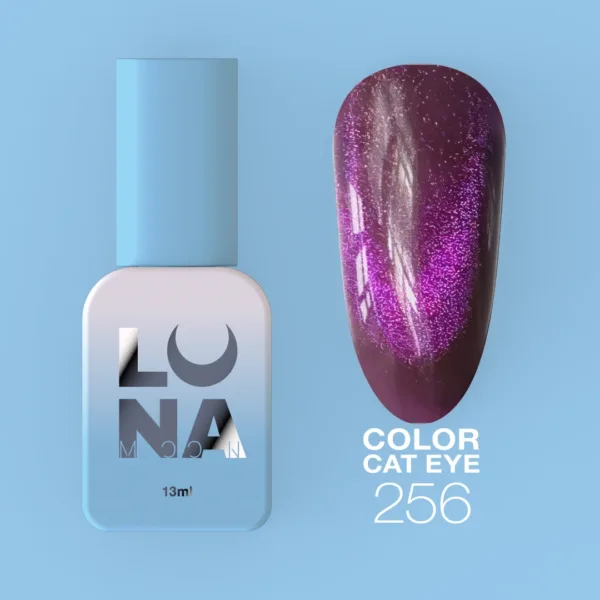 LUNA MOON - Гель-лак Color Cat Eye №256
