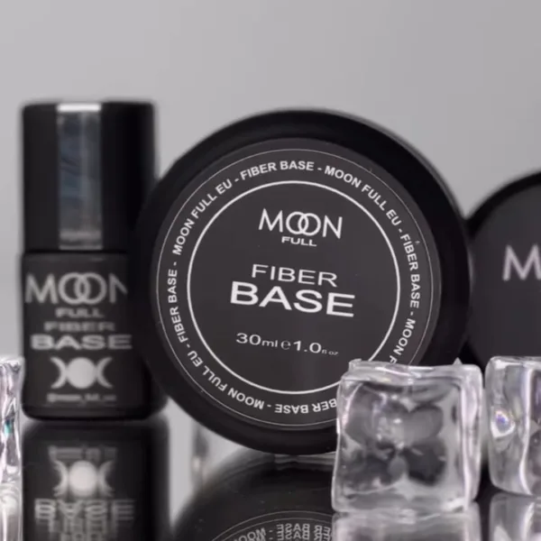 MOON FULL - Fiber Base - база с волокнами для гель лака, 30 мл - Image 5