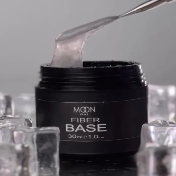 MOON FULL - Fiber Base - база с волокнами для гель лака, 30 мл - Image 2
