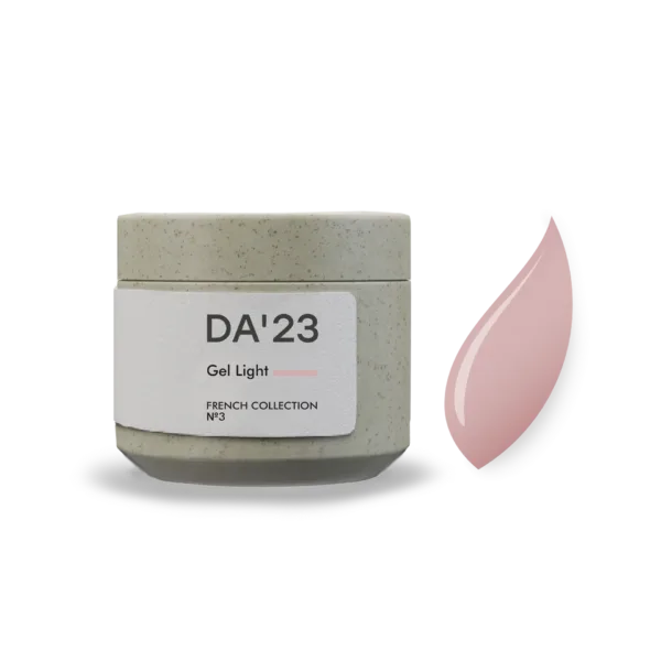 DA'23 - Гель Gel Light French collection 15 ml, No. 3