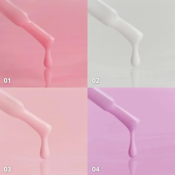 Kodi - Top no stiki 7 ml, Natural Top, romantic pink No, 01 - נטורל טופ - ללא נטרול 7 מל צבע ורוד רומנטי - מס, 01 - Image 2