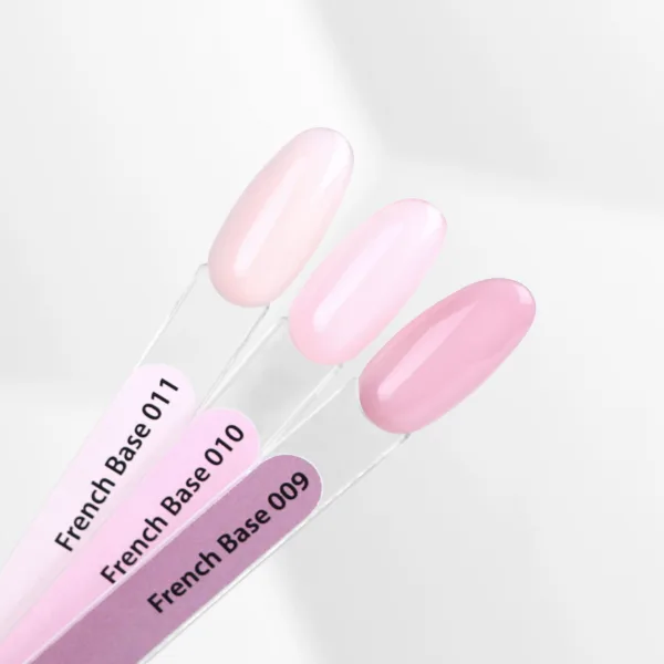 Kira Nails - French Base 010 (soft pink), 30 ml - בייס פרנץ' ורוד חיוור 30 מל 010 - Image 2