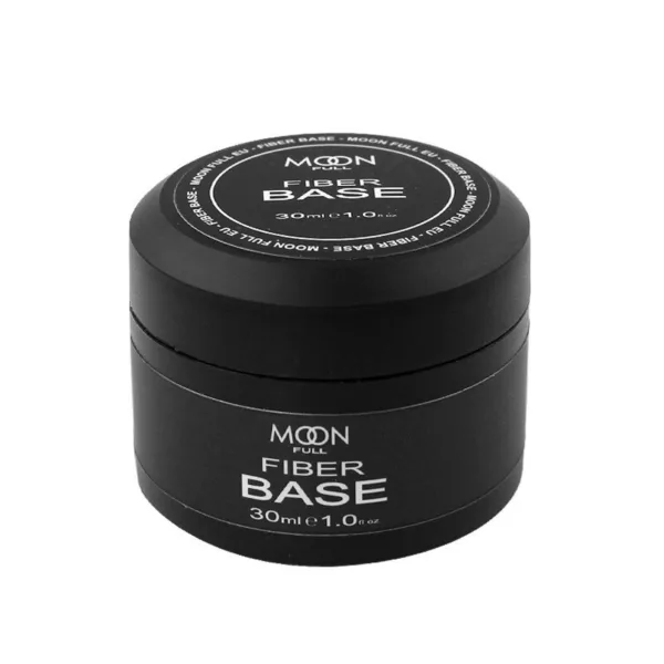 MOON FULL - Fiber Base - база с волокнами для гель лака, 30 мл