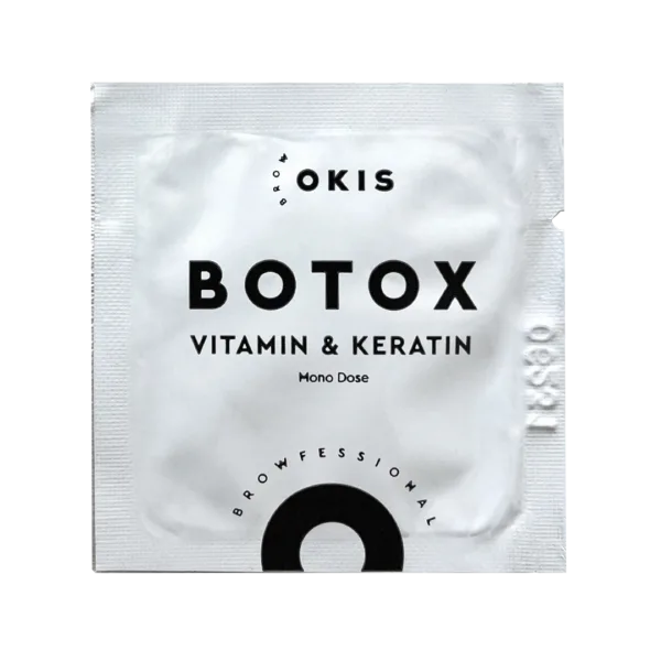 OKIS BROW - Sachet BOTOX Vitamin & Keratin 1 ml - שקית בוטוקס ויטמין + וקראטין 15 מ"ל