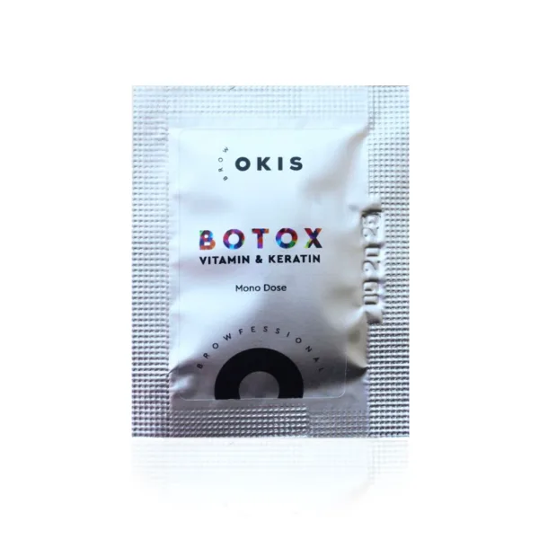 OKIS BROW - Sachet BOTOX Vitamin & Keratin 3 ml - שקית בוטוקס ויטמין + וקראטין 3 מ"ל