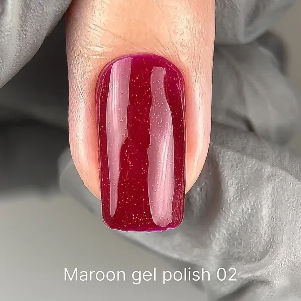 Lukum - Гель-лак Maroon 02 10 мл - Image 2