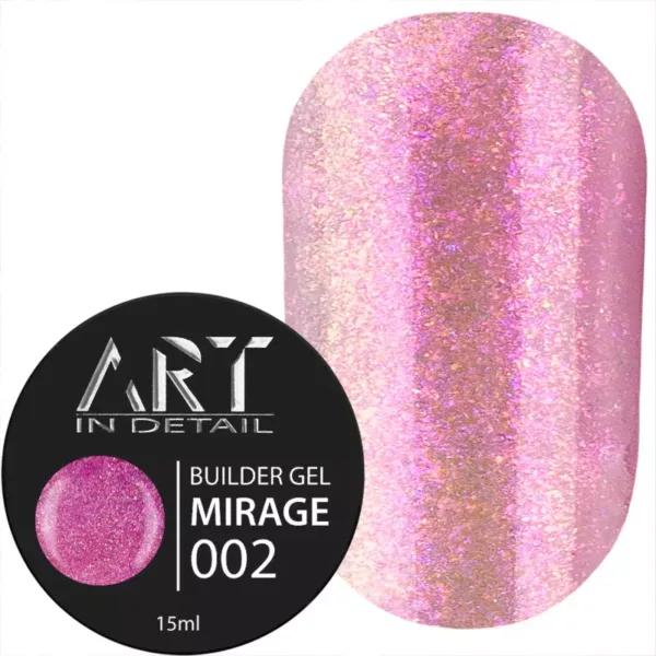 Моделюючий гель ART - Builder Gel 15 ml, MIRAGE No. 002