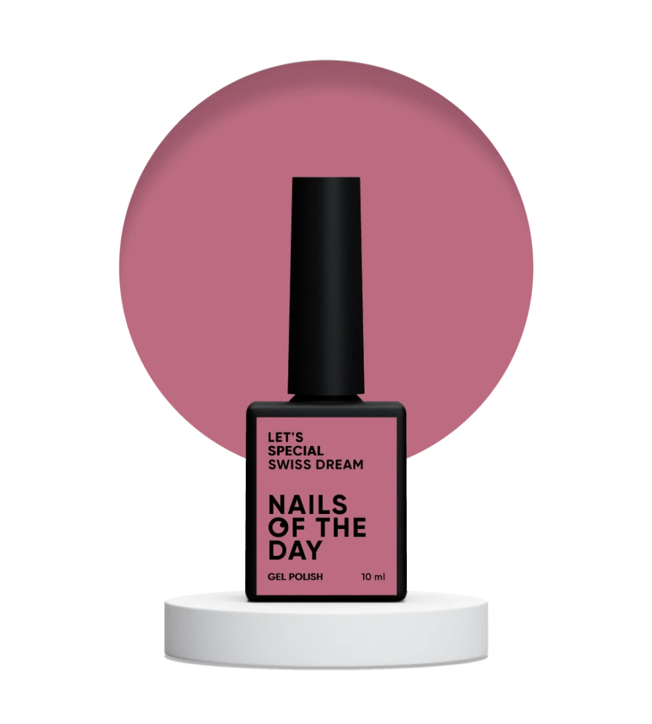 NAILSOFTHEDAY - Let's special Swiss Dream —гель–лак для нігтів, що перекриває в один шар, 10 мл